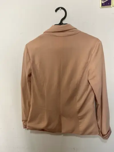 Blazer color rosa claro - miniatura 3