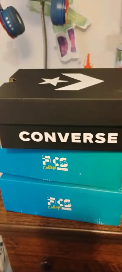 Zapatillas negras Converse All Star - miniatura 3