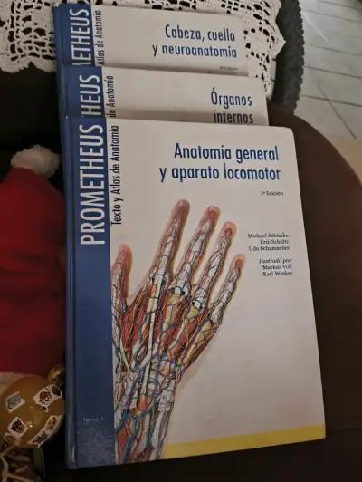 Colección 3 Tomos Prometheus - Texto y Atlas de An - miniatura 1
