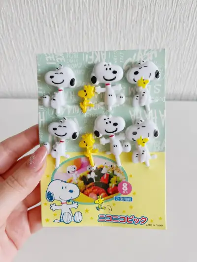 Palillos bento Snoopy - miniatura 1
