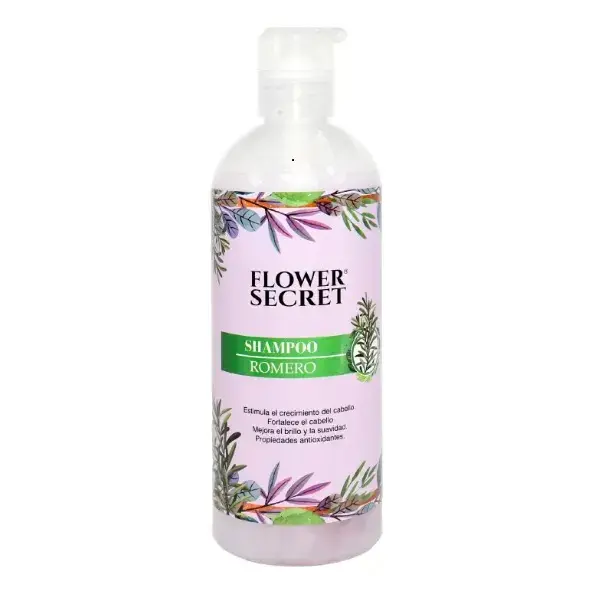 Shampoo Romero Flower Secret | Crecimiento Capilar