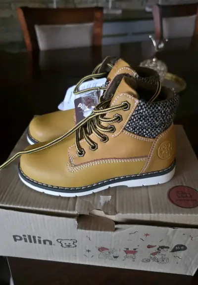 Botines infantiles marrón Pillin - miniatura 1
