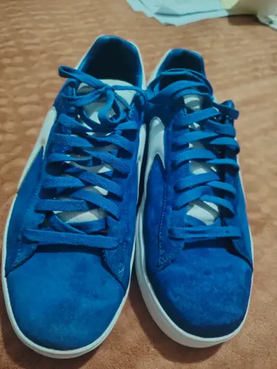 Zapatillas Skechers azul y blanco - miniatura 2