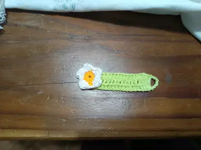 Sujeta cables tejido a crochet - miniatura 1