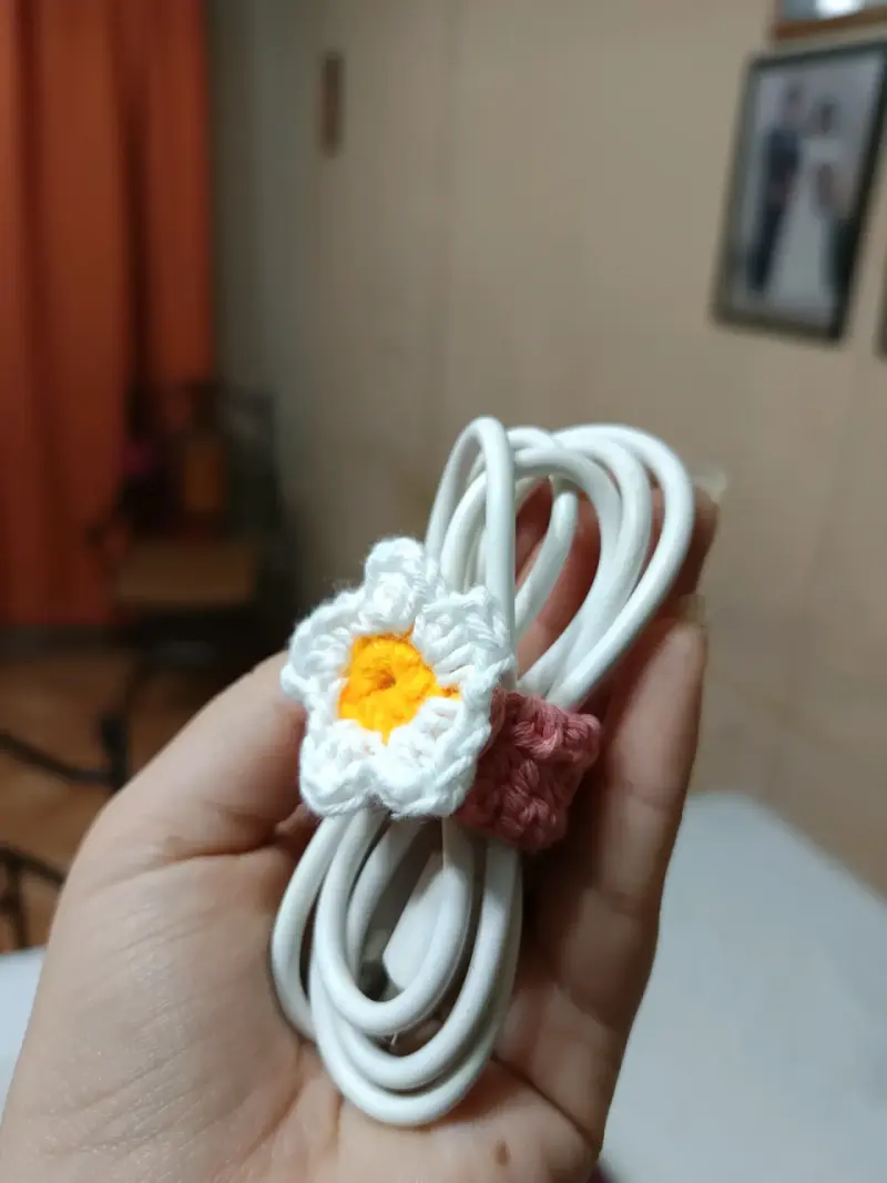 Sujeta cables tejido a crochet - 4