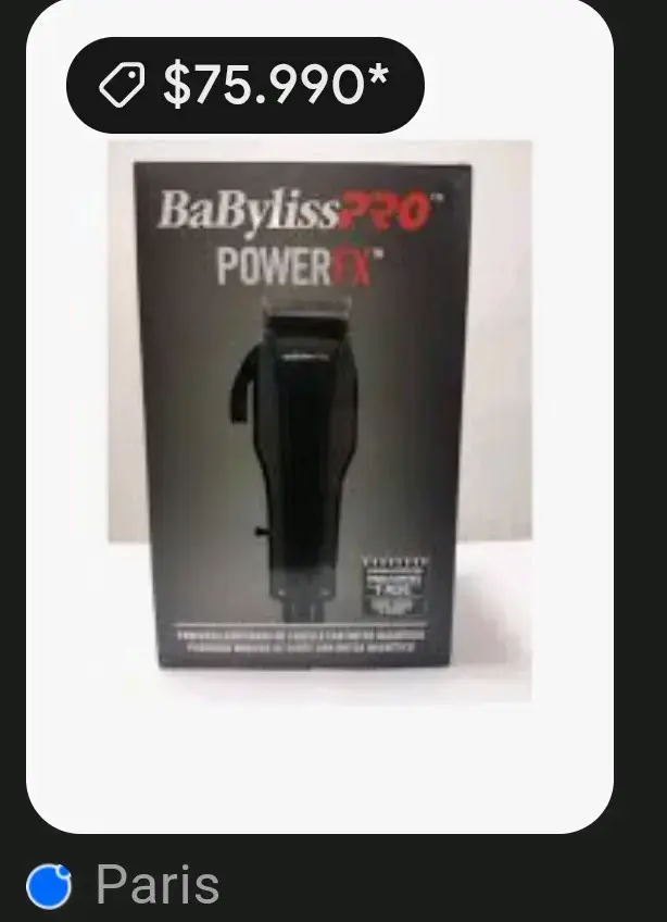Máquina de Cortar Cabello BaByliss Pro