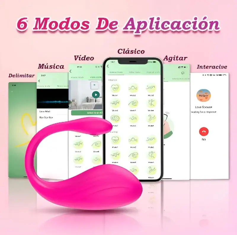 Vibrador Inalámbrico Punto G con App para Mujer - 2