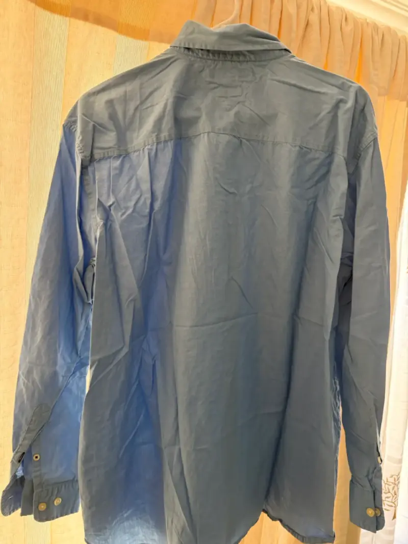 Camisa azul elegante - 3