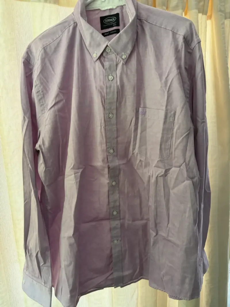 Camisa morada casual Ferouch