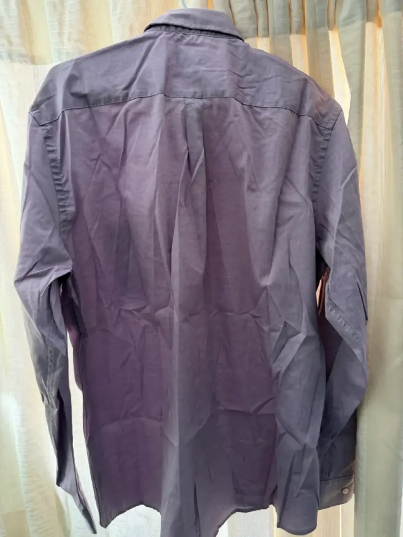 Camisa morada casual Ferouch - 3