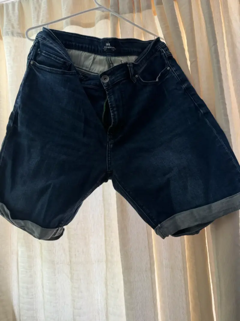 Shorts de mezclilla azul