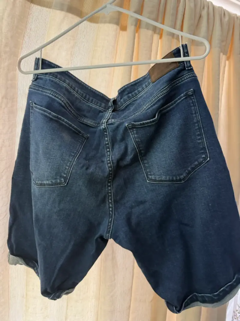 Shorts de mezclilla azul - 3