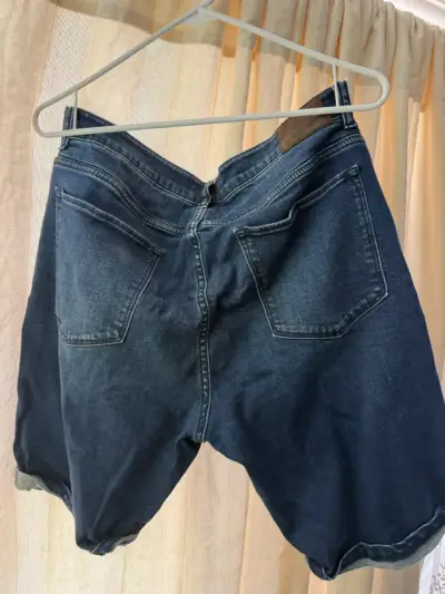 Shorts de mezclilla azul - miniatura 3