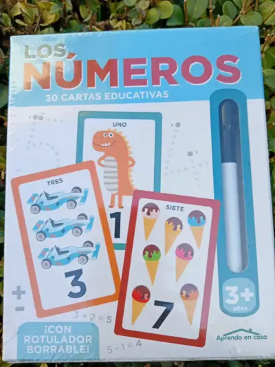Pack Cartas educativas Las Letras y números - miniatura 3
