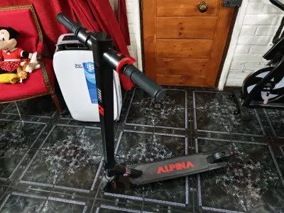 Scooter eléctrico Alpina negro - miniatura 3