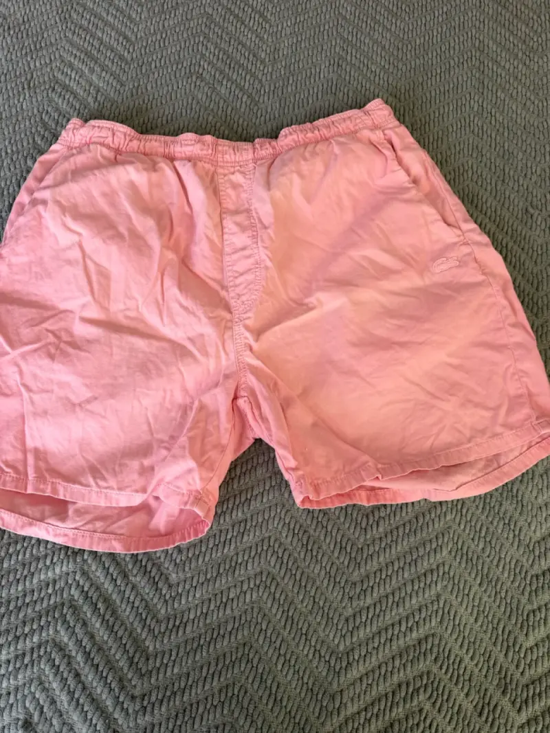 Shorts rosados de hombre