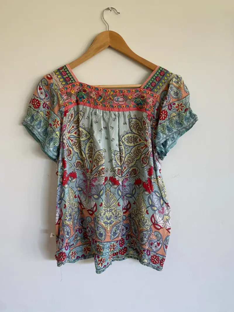 Blusa estampada bohemia Kosiuko - 2