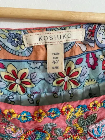 Blusa estampada bohemia Kosiuko - miniatura 4