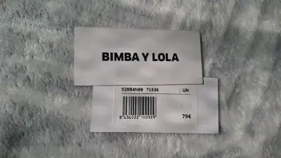 Clutch pelo natural animal print Bimba y Lola - miniatura 2