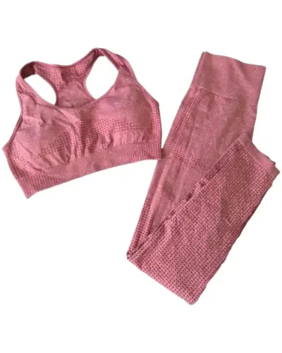 Conjunto deportivo rosado para mujer - miniatura 1