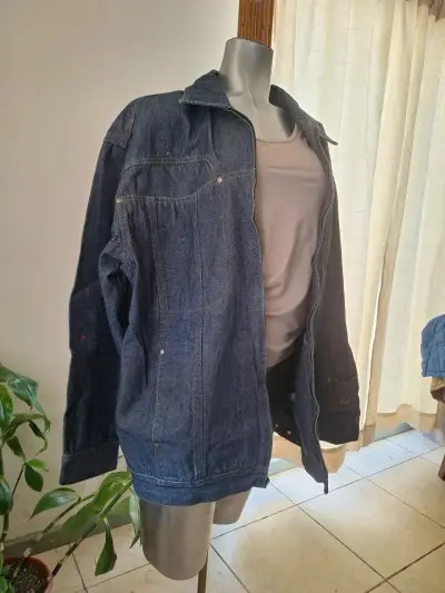 Chaqueta de mezclilla azul - miniatura 2