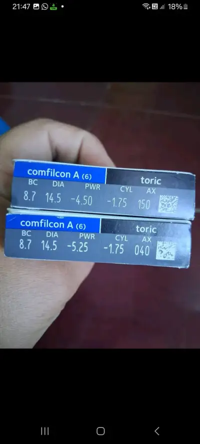 Lentes de contacto Comfilcon A - miniatura 2