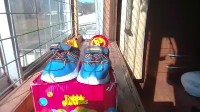 Zapatos niño Bubblegummers azul - miniatura 1