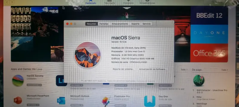 MacBook Air 13 2015 - 2