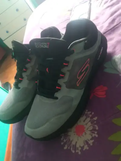 Zapatillas deportivas Skechers grises - miniatura 2