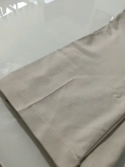 Pantalón beige Zara talla 40 - miniatura 3