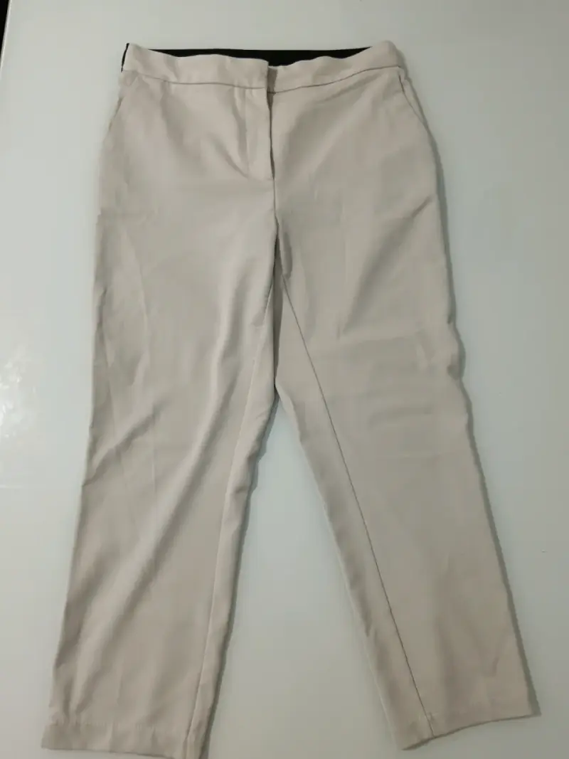 Pantalón beige Zara talla 40 - 5