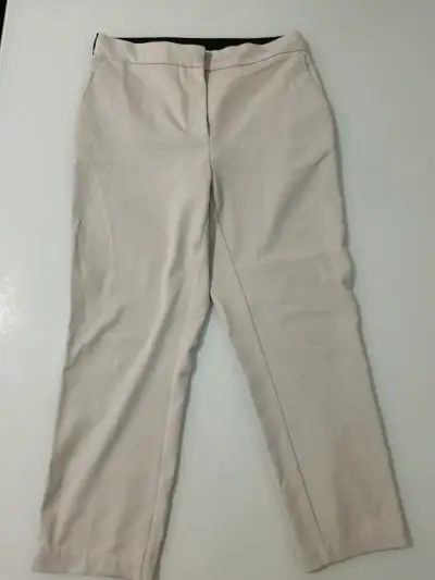 Pantalón beige Zara talla 40 - miniatura 5