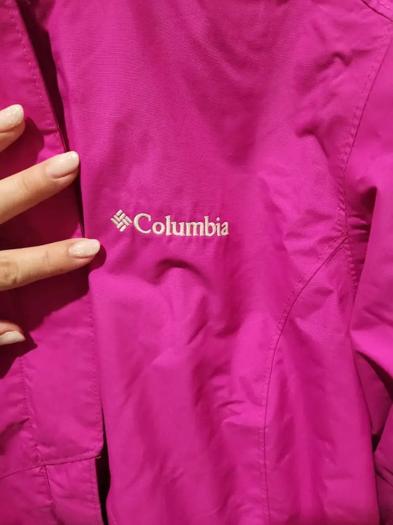 Chaqueta Columbia fucsia impermeable - 2