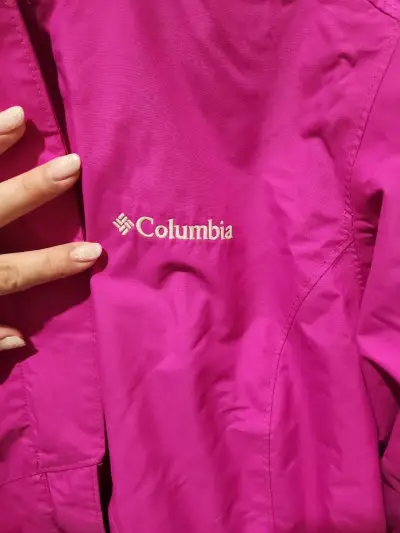 Chaqueta Columbia fucsia impermeable - miniatura 2