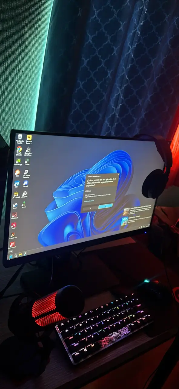 PC Gamer con iluminación RGB - 3