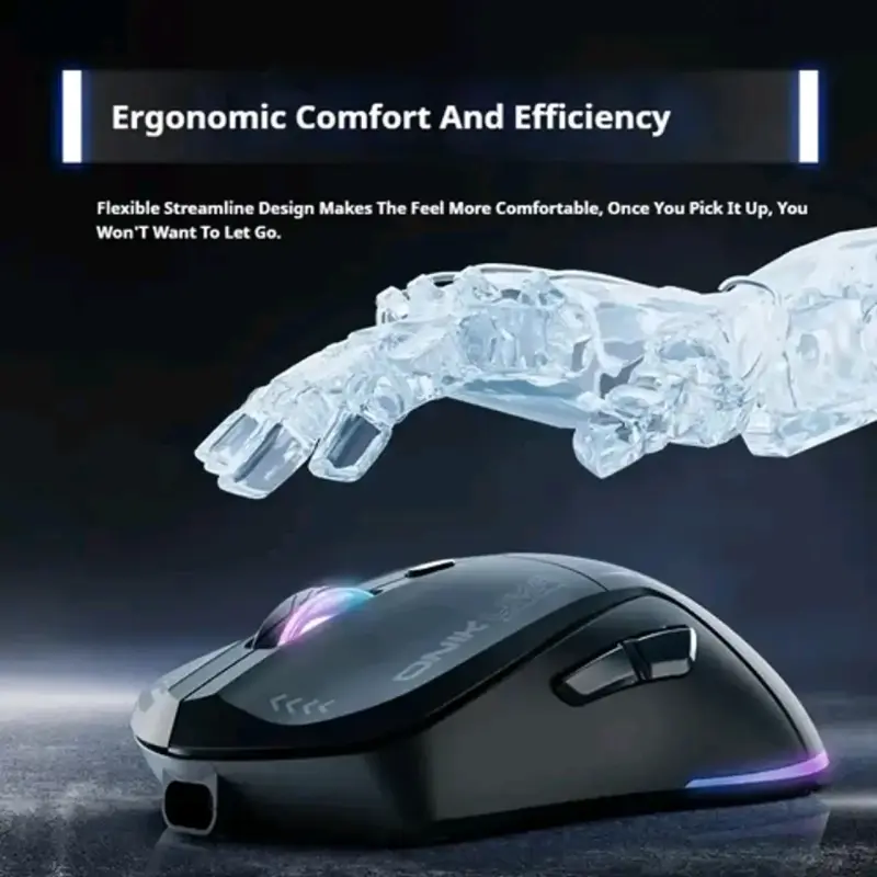 Mouse Gamer Inalámbrico Onikuma CW917 RGB | 2.4GHz - 6