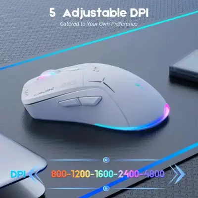 Mouse Gamer Inalámbrico Onikuma CW917 RGB | 2.4GHz - miniatura 3