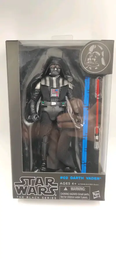 Figura de acción Darth Vader Star wars black serie - miniatura 6