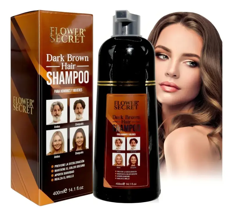 Shampoo Matizante Marrón Oscuro Flower Secret - 1