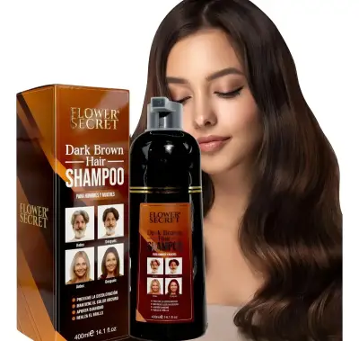 Shampoo Matizante Marrón Oscuro Flower Secret - miniatura 4