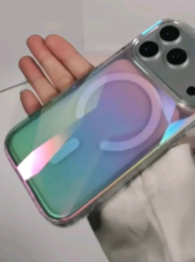 Carcasa funda iPhone 17 pro max holográfica - 3