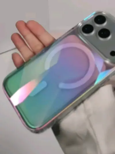 Carcasa funda iPhone 17 pro max holográfica - miniatura 3