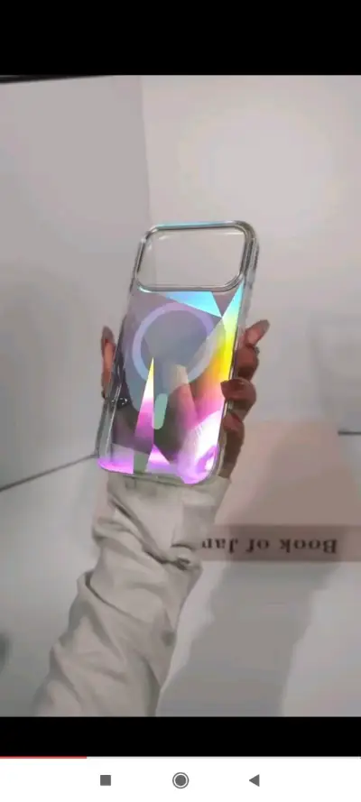Carcasa funda iPhone 17 pro max holográfica - miniatura 4