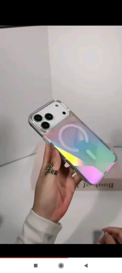 Carcasa funda iPhone 17 pro max holográfica - miniatura 5