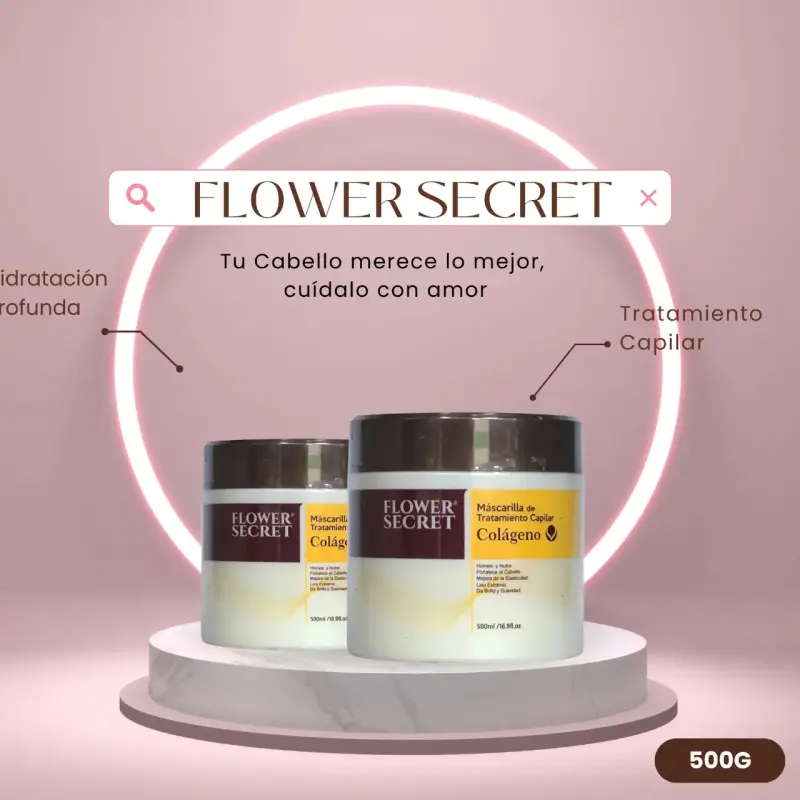 Mascarilla Capilar Flower Secret | Hidratación Pro - 2
