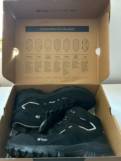 Botines hombre negro talla 46 - miniatura 3