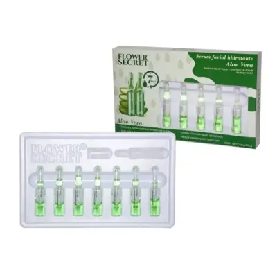 Ampollas Sérum Facial Hidratante Aloe Vera Flower - miniatura 1