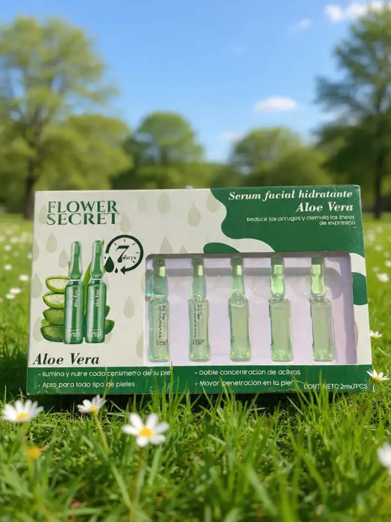 Ampollas Sérum Facial Hidratante Aloe Vera Flower - 2