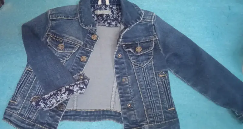 Chaqueta de mezclilla para niña - 1