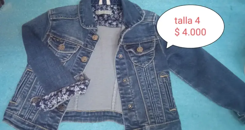 Chaqueta de mezclilla para niña - 2